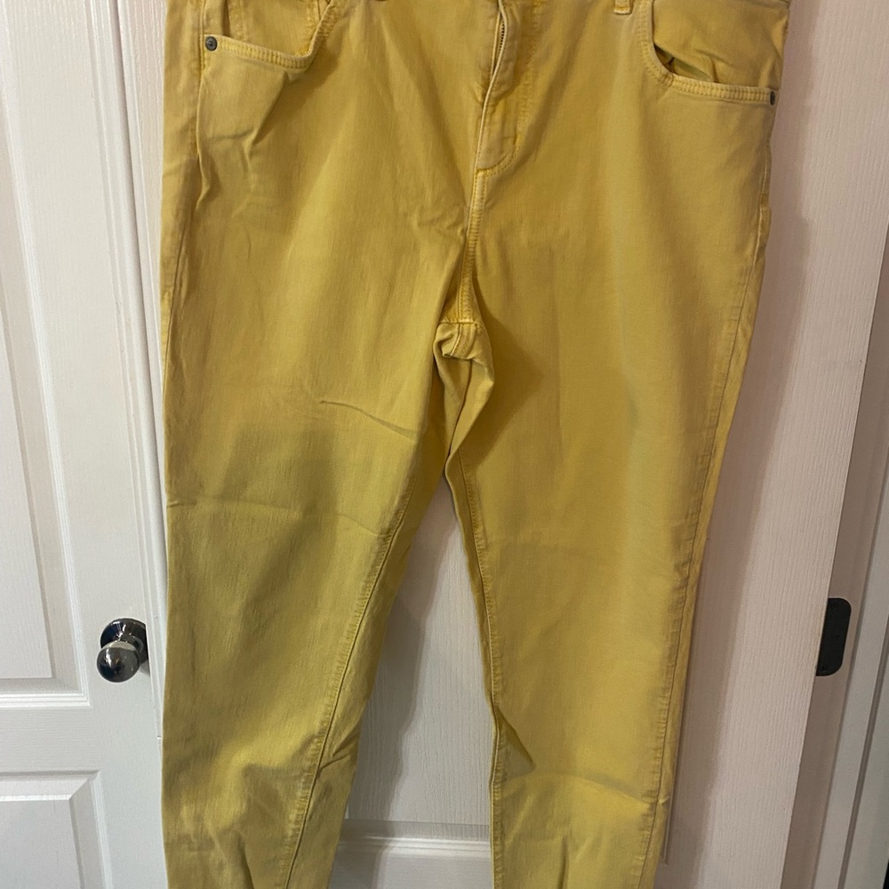 LOFT Yellow Women Jeans